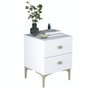 Hanah Home Mesita de Noche BD110 - 4111 Blanca